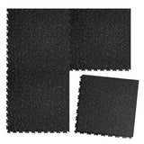 FORTELOCK "GRANITE" ÉCO-RECYCLÉ NOIR - JOINTS INVISIBLES