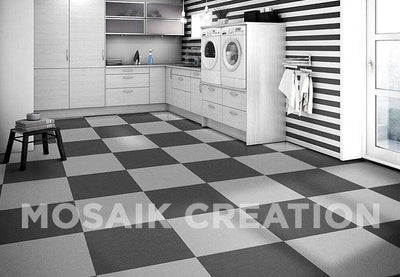 DALLE PVC GRAPHITE - JOINTS INVISIBLES - PROMO-SOLS