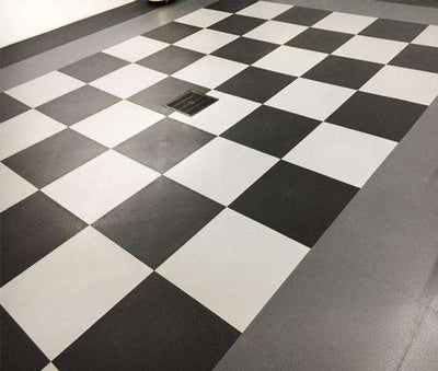 DALLE PVC GRIS CLAIR - JOINTS INVISIBLES - PROMO-SOLS 