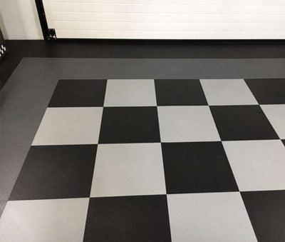 DALLE PVC GRIS CLAIR - JOINTS INVISIBLES - PROMO-SOLS 