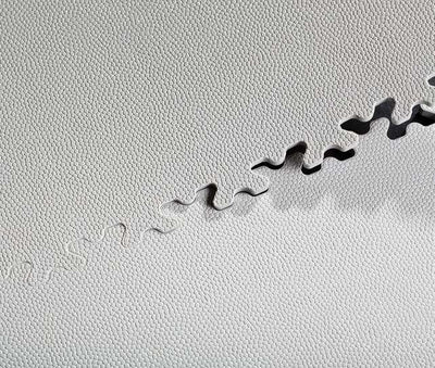 DALLE PVC "INDUSTRY" CUIR GRIS CLAIR - PROMO-SOLS 