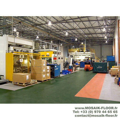 DALLE PVC VERT - JOINTS INVISIBLES - PROMO-SOLS 