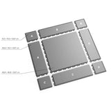 ANGLE DE FINITION POUR DALLES PVC INVISIBLES