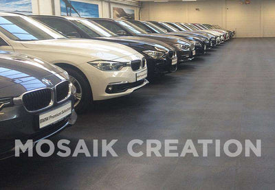 DALLE PVC "INDUSTRY" CUIR GRIS ÉCO-RECYCLÉ - PROMO-SOLS 