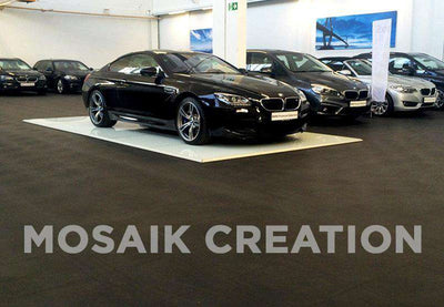 DALLE PVC "INDUSTRY" CUIR NOIR ÉCO-RECYCLÉ - PROMO-SOLS 