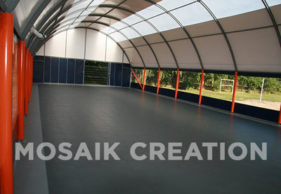 DALLE PVC "INDUSTRY" CUIR GRIS ÉCO-RECYCLÉ - PROMO-SOLS 