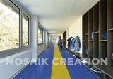 DALLE PVC "INDUSTRY" CUIR JAUNE - PROMO-SOLS 