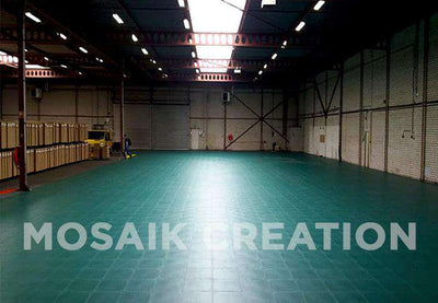 DALLE PVC "INDUSTRY" CUIR GRAPHITE - PROMO-SOLS 